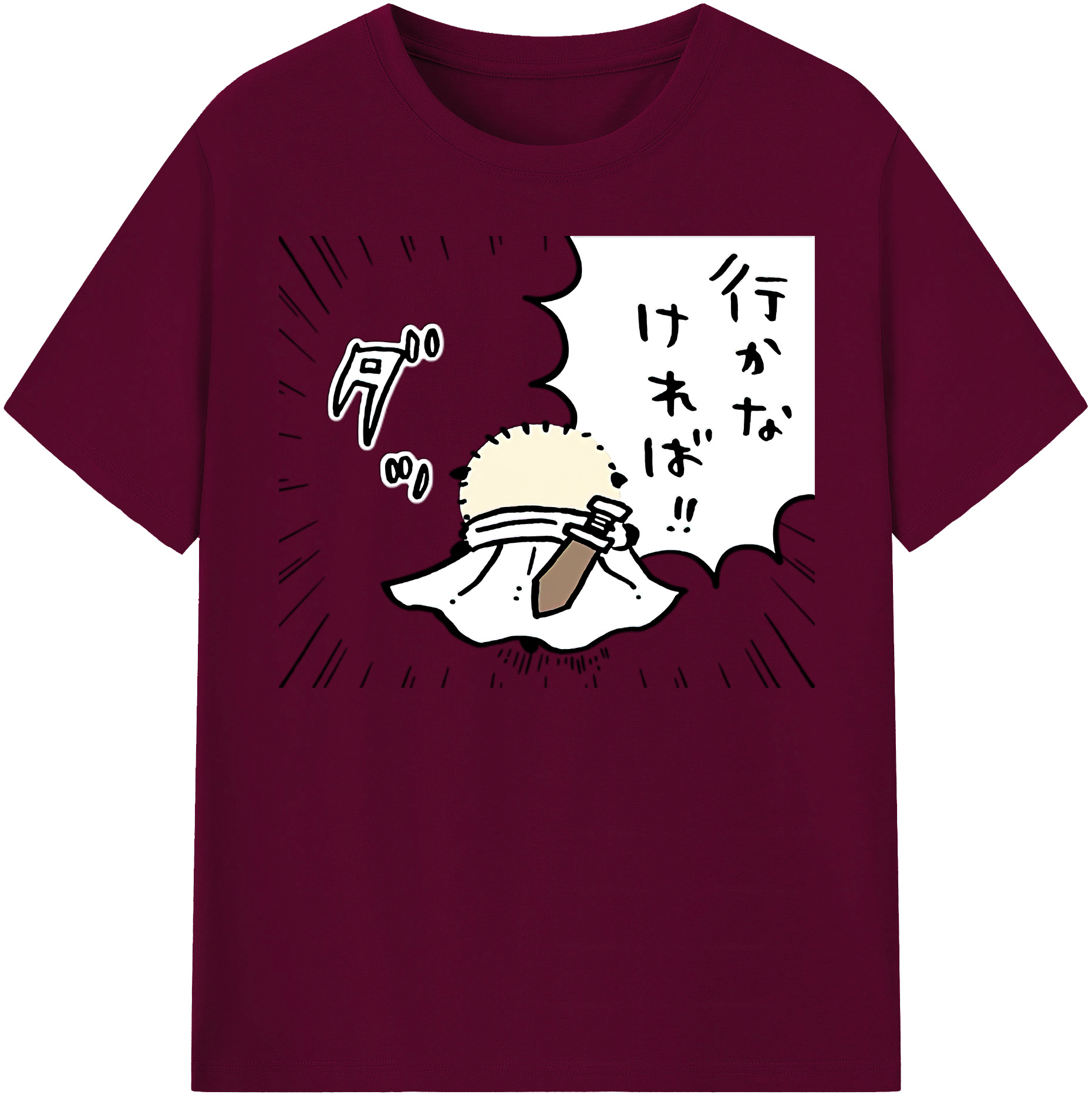 （画像用） ちいかわ ラッコ Chii-kawa Sea otter レディースカジュアルプリントTシャツ（綿100％）